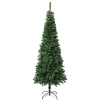 First Traditions Artificial Linden Spruce Wrapped Christmas Tree, Fire Resistant And Hypoallergenic, 7.5 Ft^National Tree Company Hot
