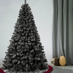 Hot National Tree Company First Traditions Color Pop Christmas Tree, Black 7.5 Ft