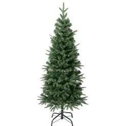 First Traditions Duxbury Slim Christmas Tree With Hinged Branches, 4.5 Ft^National Tree Company Best Sale