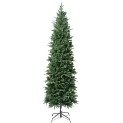 First Traditions Duxbury Slim Christmas Tree With Hinged Branches, 7.5 Ft^National Tree Company Cheap