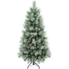 Sale National Tree Company First Traditions Perry Hard Needle Christmas Tree, 4.5 Ft