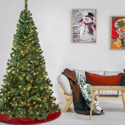 Fashion National Tree Company First Traditions Pre-Lit Artificial Linden Spruce Christmas Tree, Warm White Led Lights, Plug In, 7.5 Ft