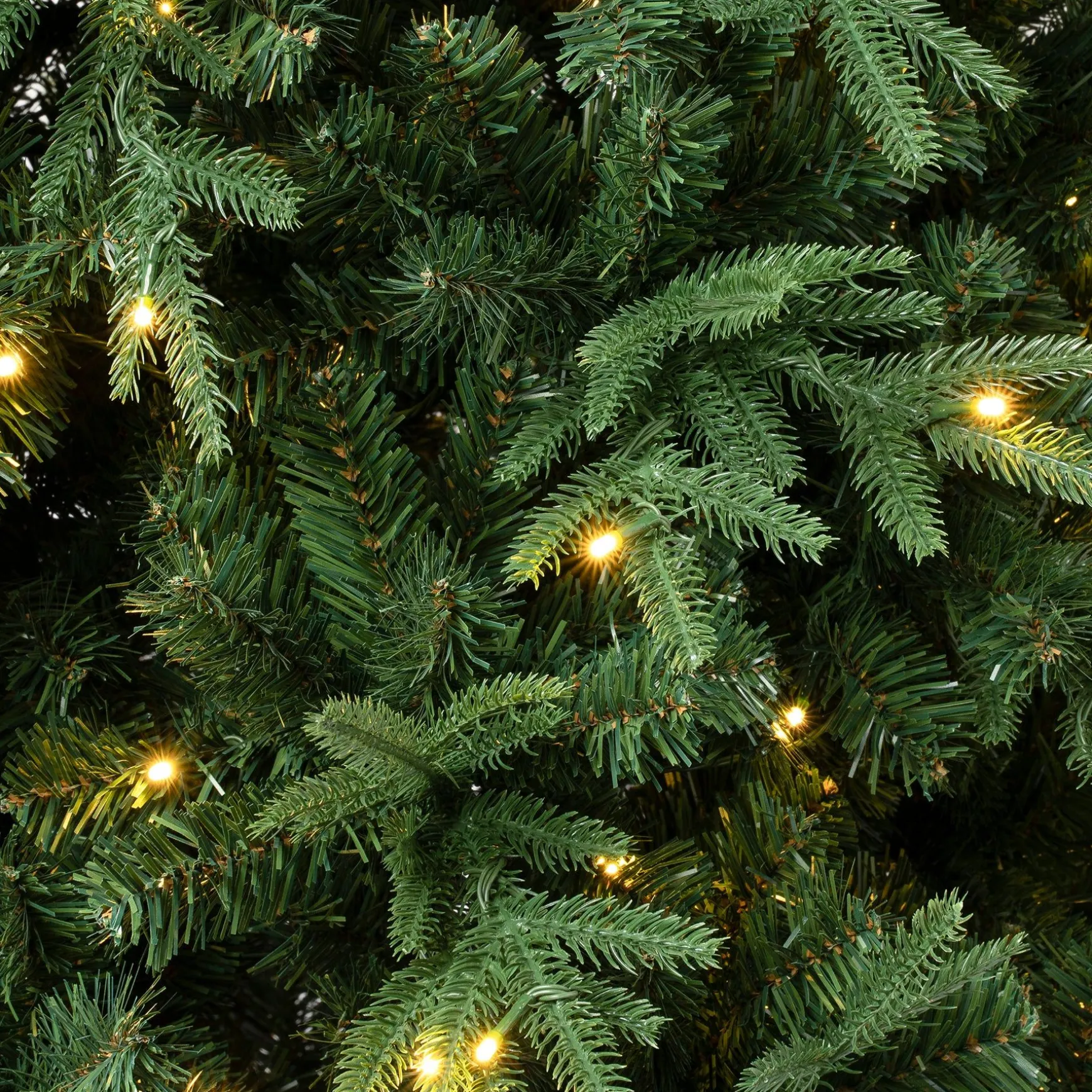 Shop National Tree Company First Traditions Pre-Lit Duxbury Christmas Tree With Hinged Branches, Warm White Led Lights, Plug In, 7.5 Ft