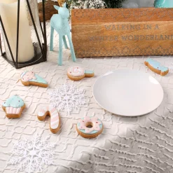 Clearance National Tree Company First Traditions Six Piece Gingerbread Cookie Table Ornaments