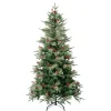 First Traditions Virginia Blue Pine Christmas Tree With Hinged Branches, 6 Ft^National Tree Company Fashion
