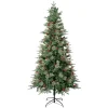 Store National Tree Company First Traditions Virginia Blue Pine Christmas Tree With Hinged Branches, 7.5 Ft
