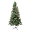 First Traditions Virginia Blue Pine Christmas Tree With Hinged Branches, 7.5 Ft^National Tree Company Outlet