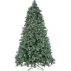 7.5Ft Pre-Lit Artificial Feel Real® Wellesley Fir Hinged Tree With Powerconnect, 850 Warm White Led Lights- Ul^National Tree Company Online