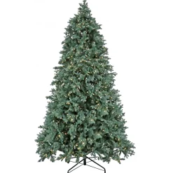 7.5Ft Pre-Lit Artificial Feel Real® Wellesley Fir Hinged Tree With Powerconnect, 850 Warm White Led Lights- Ul^National Tree Company Online