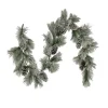 New National Tree Company 7Ft Snowy Pine Plastic Garland