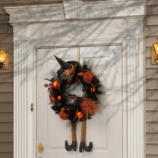 Store National Tree Company Halloween 24" Decorated Witch Decor