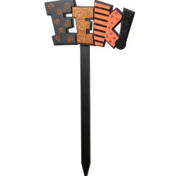 Hot National Tree Company Halloween Eek! Garden Stake Outdoor Decoration, 18 Inches