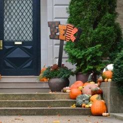 Hot National Tree Company Halloween Eek! Garden Stake Outdoor Decoration, 18 Inches