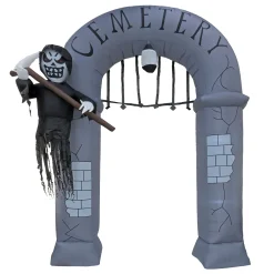 Cheap National Tree Company Halloween 12Ft Inflatable Ghost Arch, 7 White Led Lights- Ul