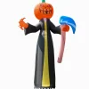 Clearance National Tree Company Halloween 20Ft Inflatable Pumkin Reaper, 6 White Led Lights- Ul