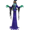 Online National Tree Company Halloween 12Ft Inflatable Witch, 4 White Led Lights- Ul