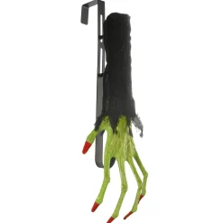 Best National Tree Company Halloween Green Zombie Arm And Hand Wreath Hanger, 18 Inches