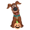 Cheap National Tree Company Halloween Inflatable Decoration, Brown, Scooby Doo, Self Inflating, Plug In, 42 Inches
