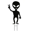 Flash Sale National Tree Company Halloween Lawn Decoration, Black, Alien, Includes Garden Stakes, 38 Inches