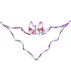 New National Tree Company Halloween Lighted Sign Decoration, White, Bat, Led Lights, Plug In, 23 Inches