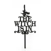 Cheap National Tree Company Halloween Metal Wreath Hanger, Black, 'The Witch Is In', 18 Inches