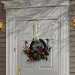 Clearance National Tree Company Halloween Mummy Arm And Hand Wreath Hanger, 18 Inches