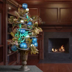 Best National Tree Company Halloween Ornament Tree In Urn Base
