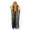 Clearance National Tree Company Halloween Pre Lit Animated Hanging Scarecrow, Black, Sound Activated, Led Lights, Battery Operated, 6 Feet