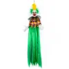 New National Tree Company Halloween Pre Lit Animated Scary Hanging Clown, Green, Sound Activated, Led Lights, Battery Operated, 39 Inches