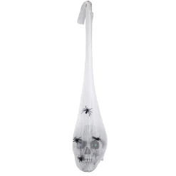 Cheap National Tree Company Halloween Pre Lit Animated Hanging Skull, White, Sound Activated, Led Lights, Battery Operated, 27 Inches