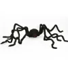 Shop National Tree Company Halloween Pre Lit Animated Crawling Spider, Black, Sound Activated, Led Lights, Battery Operated, 63 Inches
