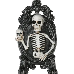 Shop National Tree Company Halloween Skeleton Portrait Decoration, 10 Inches