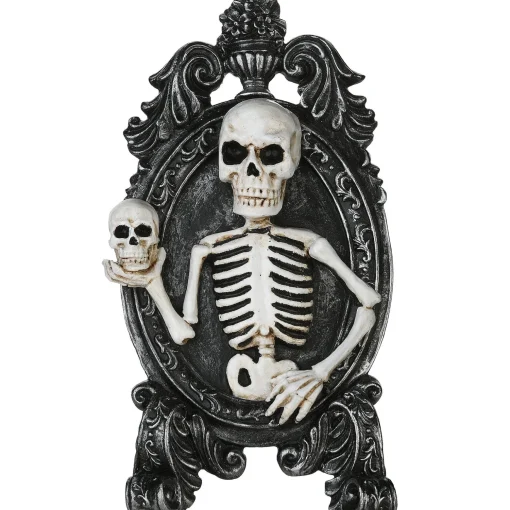 Shop National Tree Company Halloween Skeleton Portrait Decoration, 10 Inches
