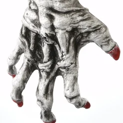 Flash Sale National Tree Company Halloween White Zombie Arm And Hand Wreath Hanger, 18 Inches