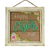 Discount National Tree Company Happy Easter Y'All Hanging Wall Sign Decoration, Green, Easter Collection, 10 Inches
