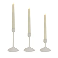 Shop National Tree Company Hgtv Home Collection Flameless Heritage Candle Set, White Base