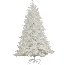Store National Tree Company Hgtv Home Collection Pre-Lit Christmas By The Sea Coral Artificial Tree Pre-Strung With Warm White Led Lights , Plug In, Hgtv Home Collection, Coral, 6.5Ft