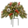 Store National Tree Company 18In. Frosted Berry Urn Filler With Battery Operated Warm White Led Lights