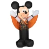 Clearance National Tree Company Inflatable Decoration, Black, Vampire Mickey Mouse, Self Inflating, Plug In, Halloween Collection, 42 Inches