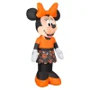 Flash Sale National Tree Company Inflatable Decoration, Orange, Halloween Minnie Mouse, Self Inflating, Plug In, Halloween Collection, 42 Inches