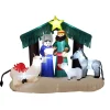 Hot National Tree Company Inflatable Nativity Scene, Led Lights, Plug In, Christmas Collection, 65 Feet