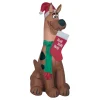Fashion National Tree Company Inflatable Scooby Doo, Led Lights, Plug In, Christmas Collection, 3.5 Feet