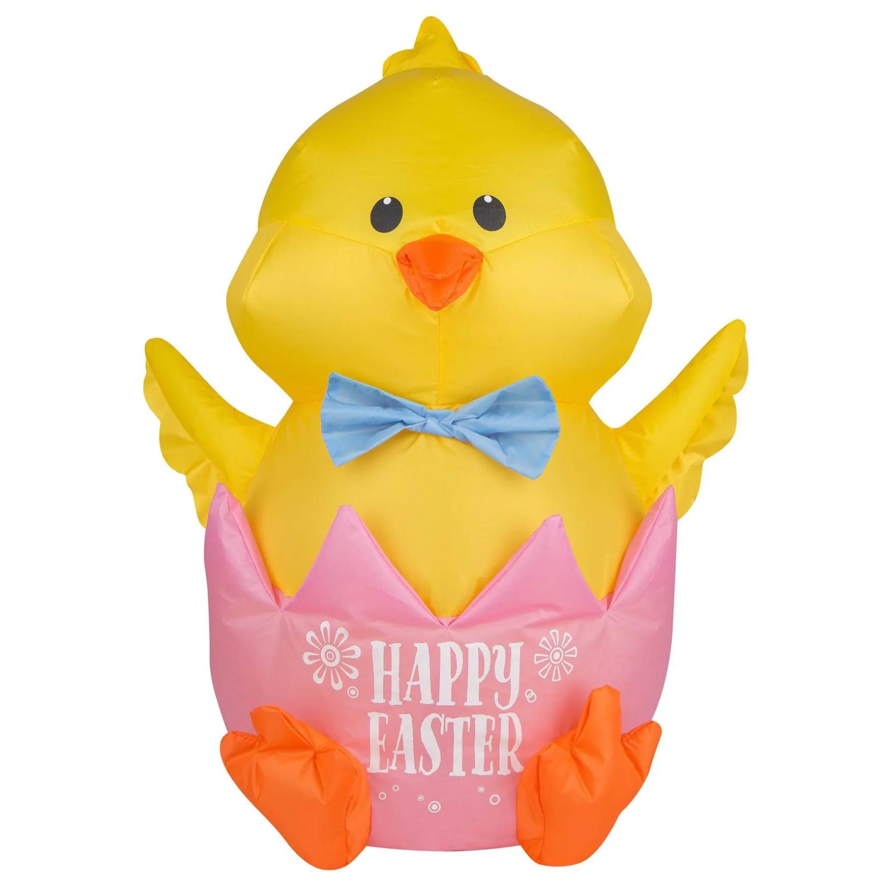 Discount National Tree Company Inflatable Waving Chick Decoration, Self Inflating, 4 Aa Batteries Required, Easter Collection, 20 Inches