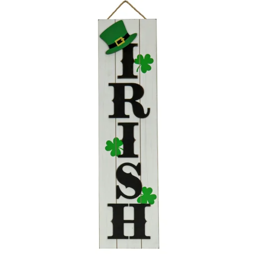 Cheap National Tree Company Irish' Hanging Wall Decoration, Green, Saint Patrick'S Day Collection, 24 Inches