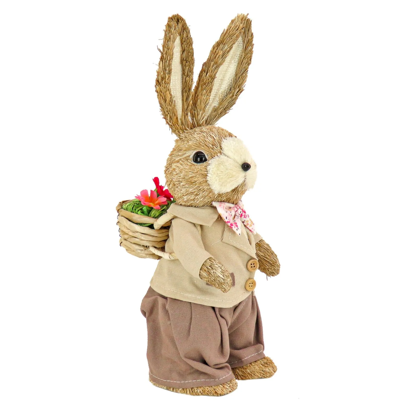 Flash Sale National Tree Company Male Bunny In Suit Table Decoration, Easter Collection, 14 Inches