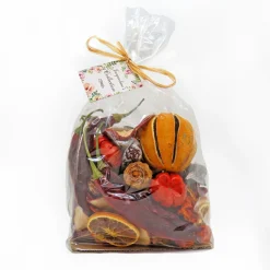 Sale National Tree Company 6" 250 Gram Mixed Potpourri- Oranges, Sliced Red Apples, Chiles, Cones, And Jackarandas