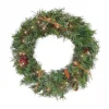 Flash Sale National Tree Company 24" Glistening Pine Prelit Wreath