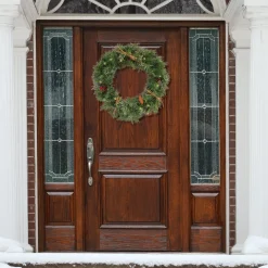 Flash Sale National Tree Company 24" Glistening Pine Prelit Wreath