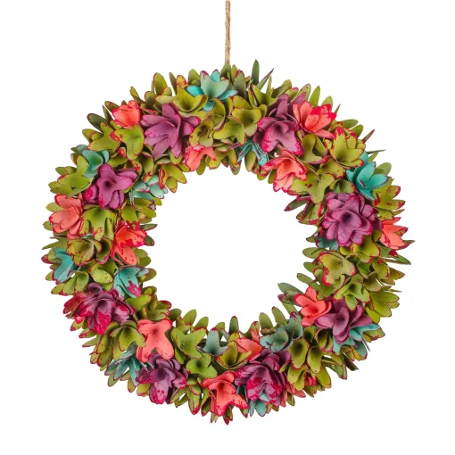 18" Spring Floral Pastels Wreath^National Tree Company Flash Sale