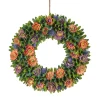 18" Spring Pastels Floral Wreath^National Tree Company Best Sale